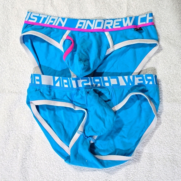 2fer Andrew Christian Fly Briefs  in Medium - Picture 3 of 3